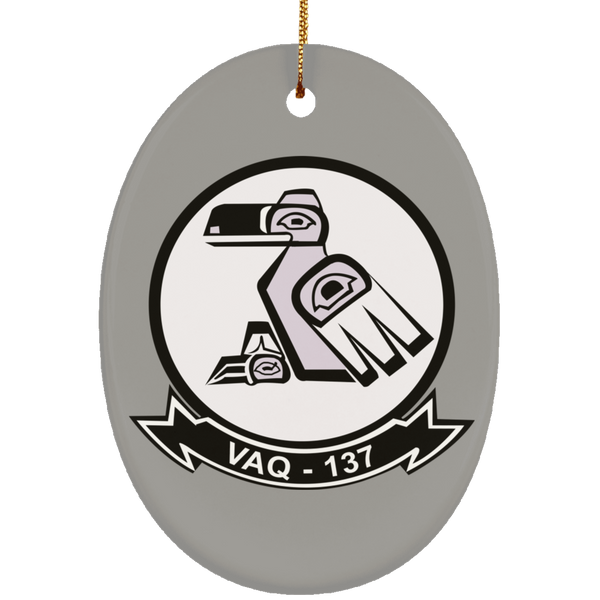 VAQ 137 1 Ornament - Oval