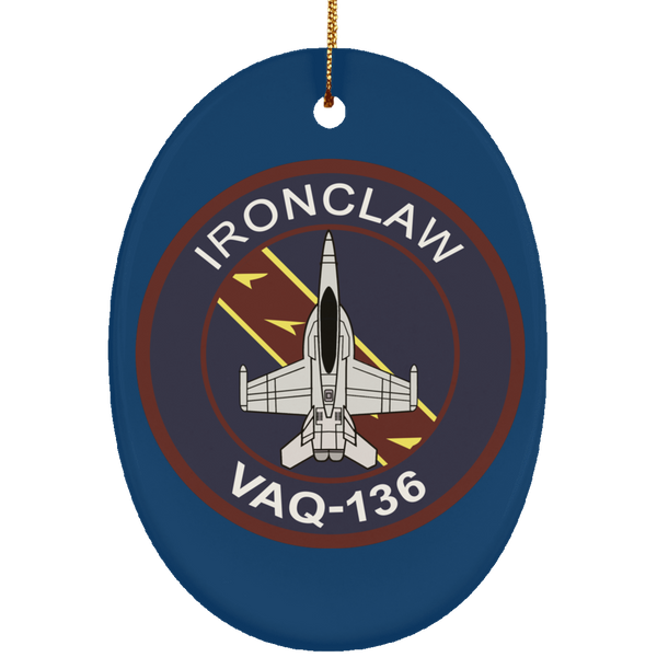 VAQ 136 5 Ornament - Oval