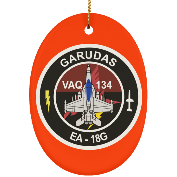 VAQ 134 4 Ornament - Oval