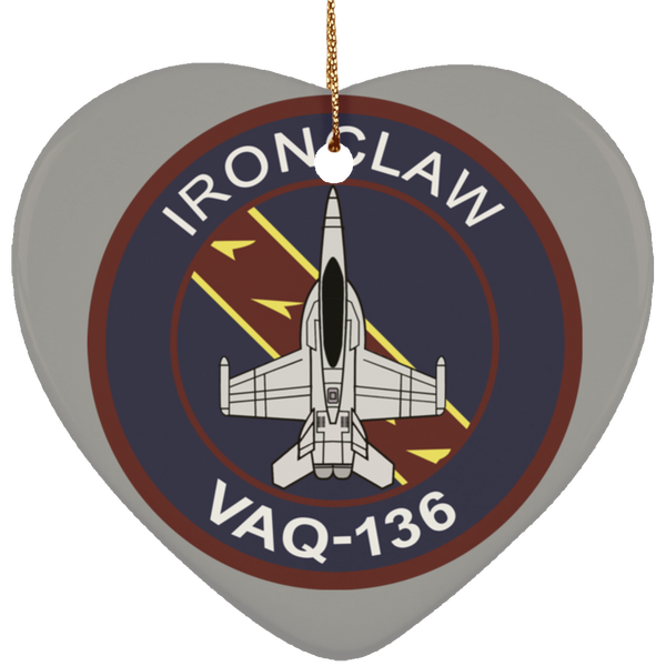 VAQ 136 5 Ornament - Heart