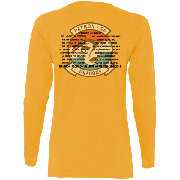 VP 56 6c Ladies' Cotton LS T-Shirt