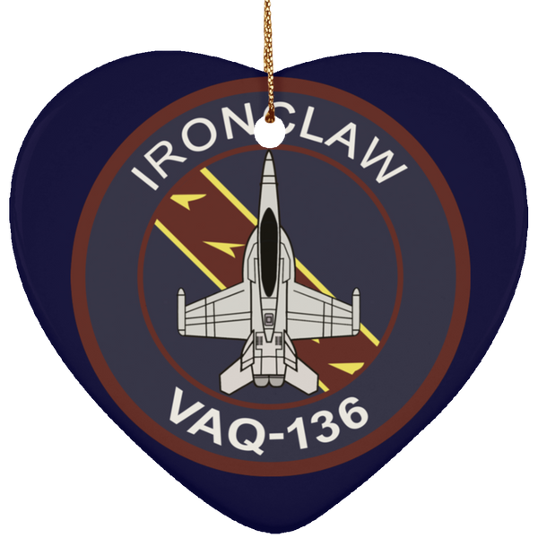 VAQ 136 5 Ornament - Heart