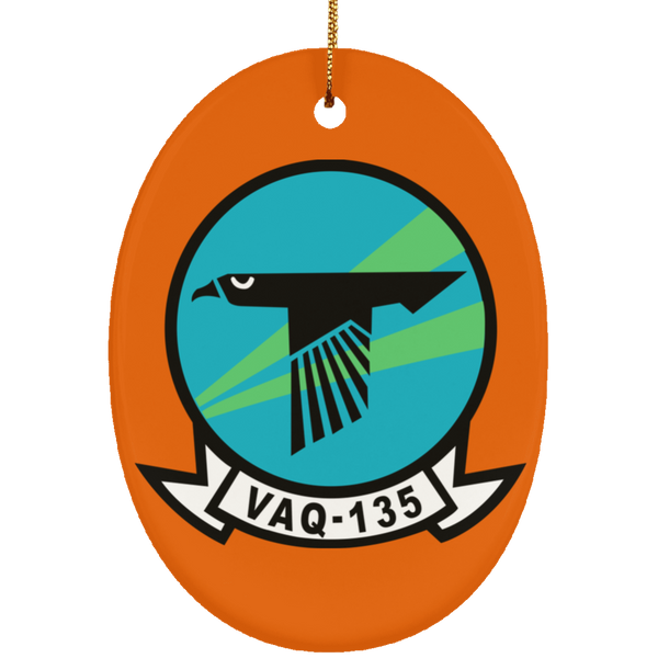 VAQ 135 1 Ornament - Oval