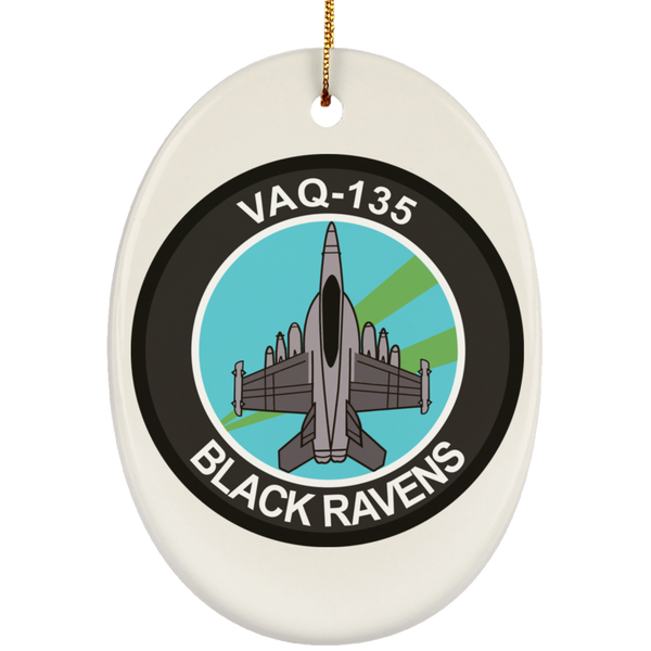 VAQ 135 5 Ornament - Oval