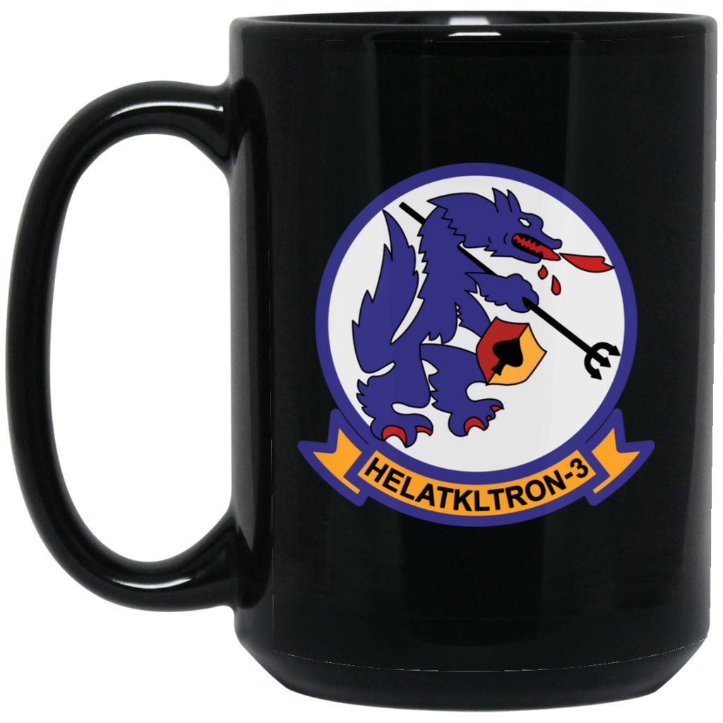 HAL 03 1 Black Mug - 15oz