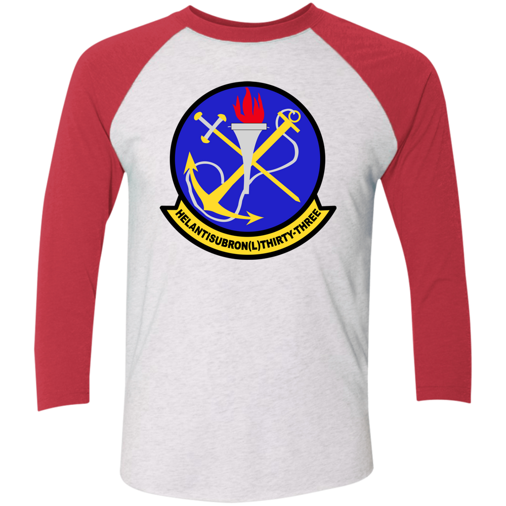 HSL 33 3 Baseball Raglan T-Shirt