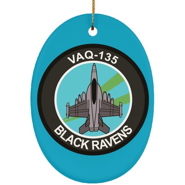VAQ 135 5 Ornament - Oval