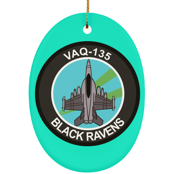 VAQ 135 5 Ornament - Oval
