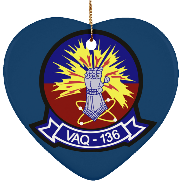 VAQ 136 3 Ornament - Heart