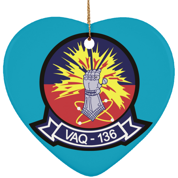 VAQ 136 4 Ornament - Heart