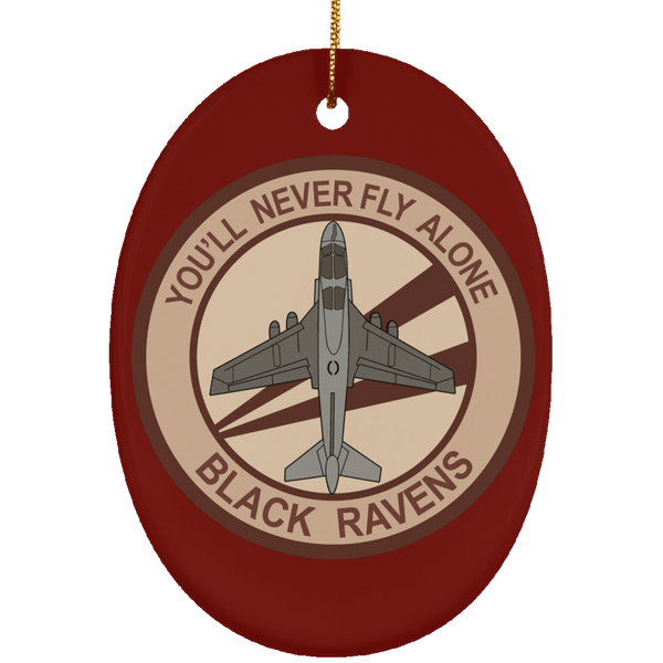 VAQ 135 2 Ornament - Oval