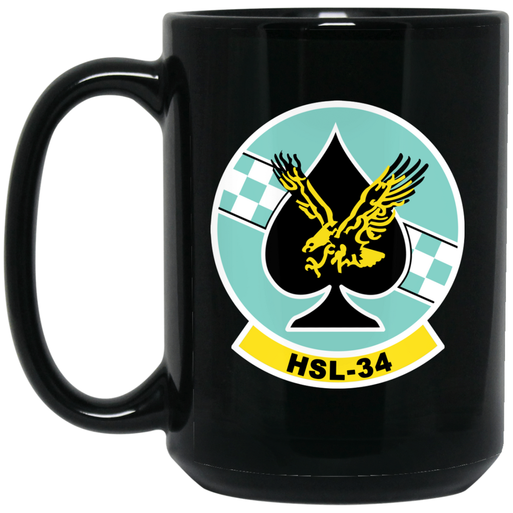 HSL 34 3 Black Mug - 15oz