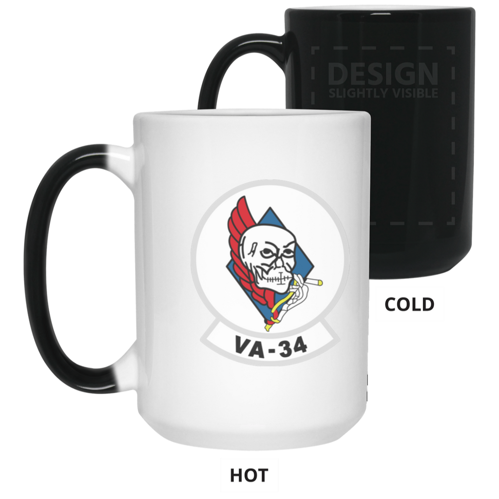 VA 34 1 Color Changing Mug - 15oz