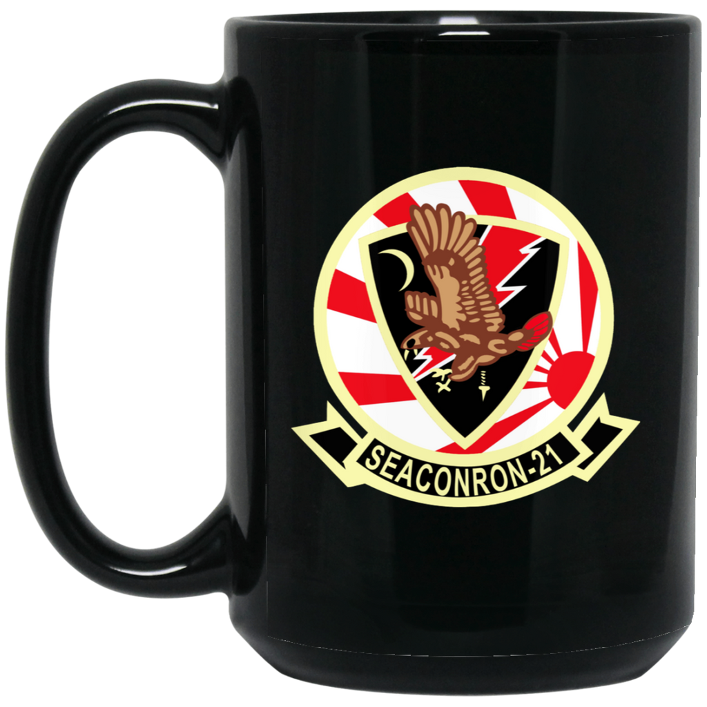 VS 21 1 Black Mug - 15oz
