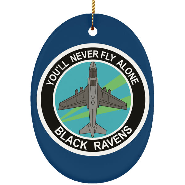VAQ 135 3 Ornament - Oval