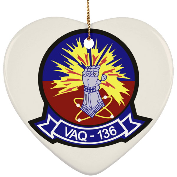 VAQ 136 3 Ornament - Heart