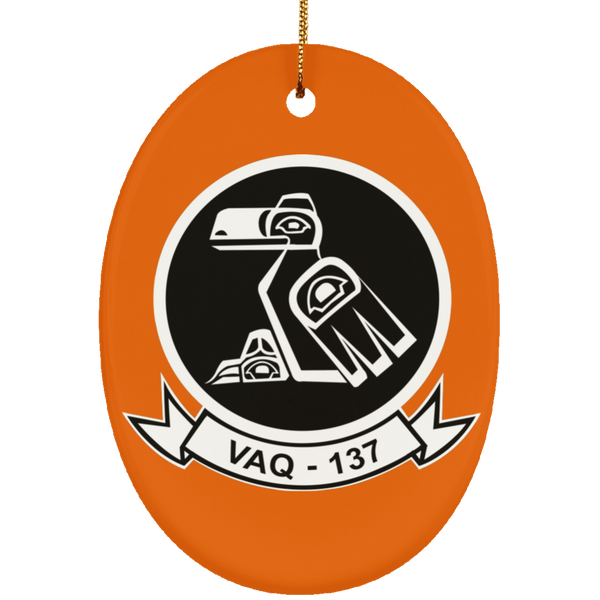 VAQ 137 3 Ornament - Oval