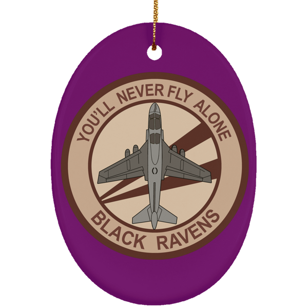 VAQ 135 2 Ornament - Oval