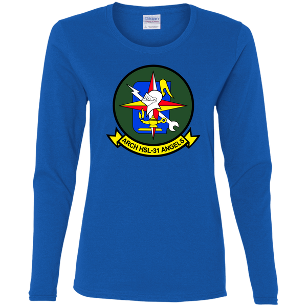 HSL 31 1 Ladies' Cotton LS T-Shirt