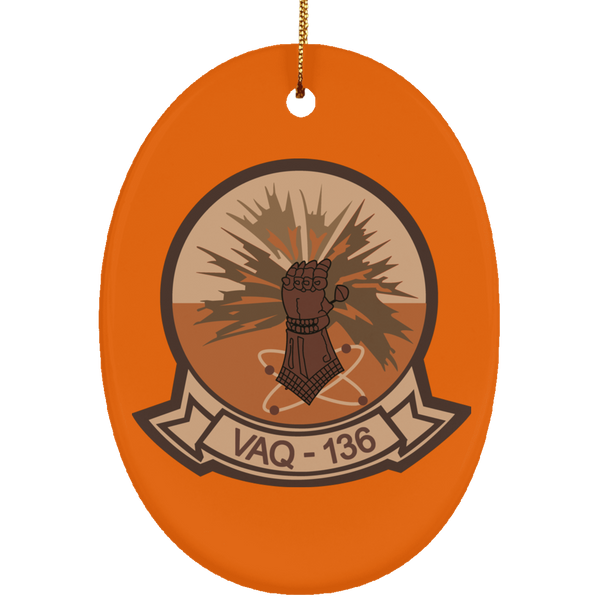 VAQ 136 2 Ornament - Oval