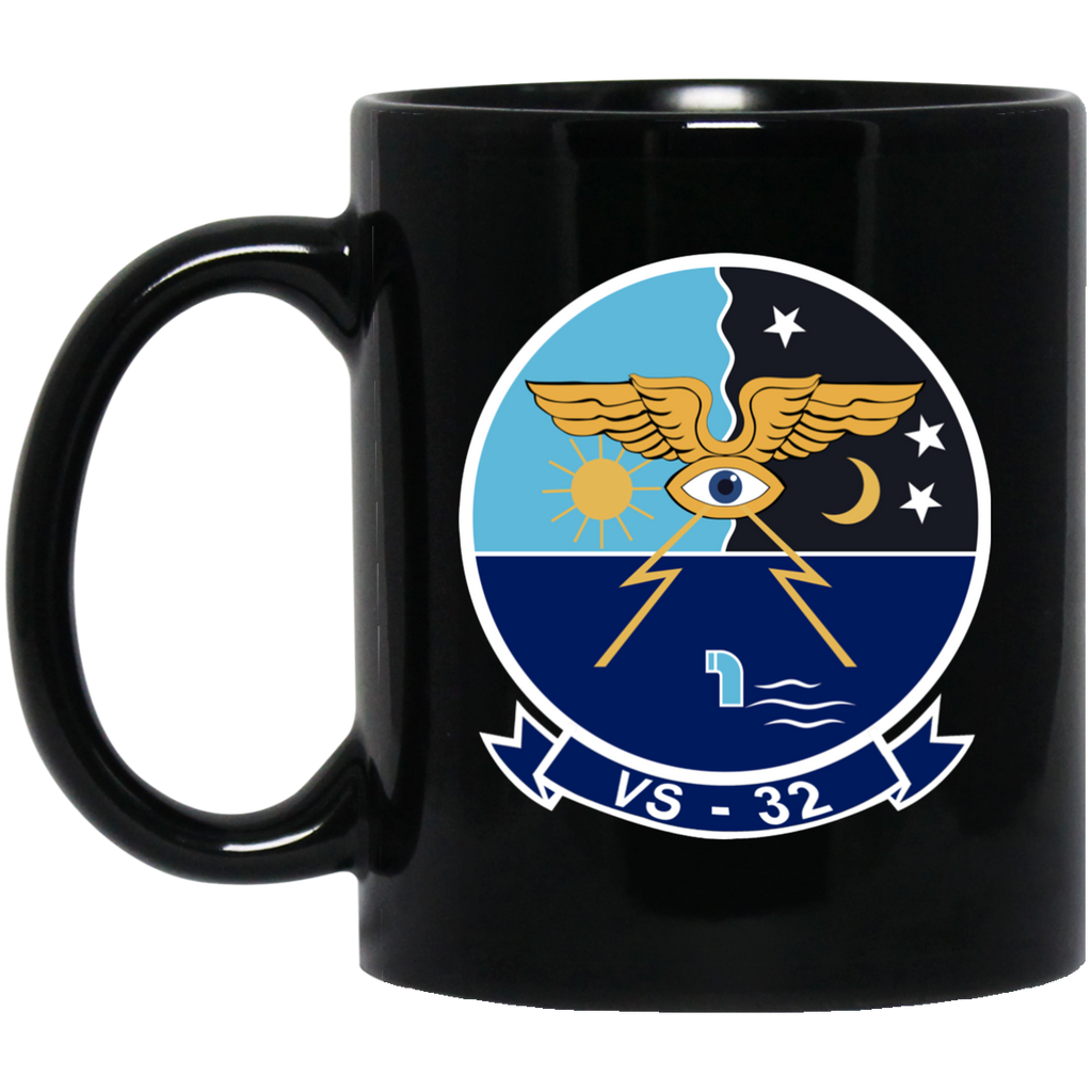 VS 32 1 Black Mug - 11oz