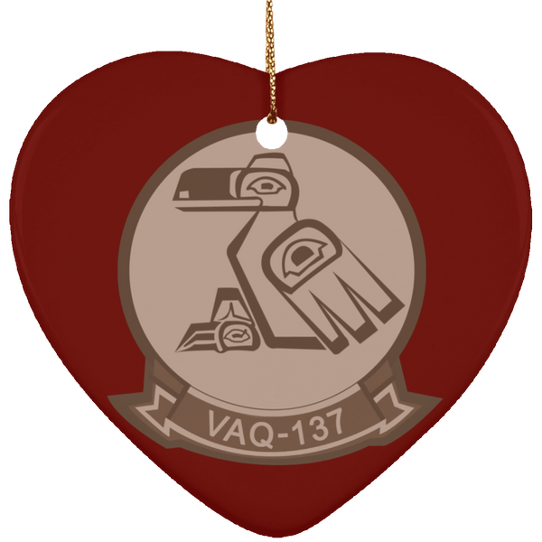 VAQ 137 2 Ornament - Heart