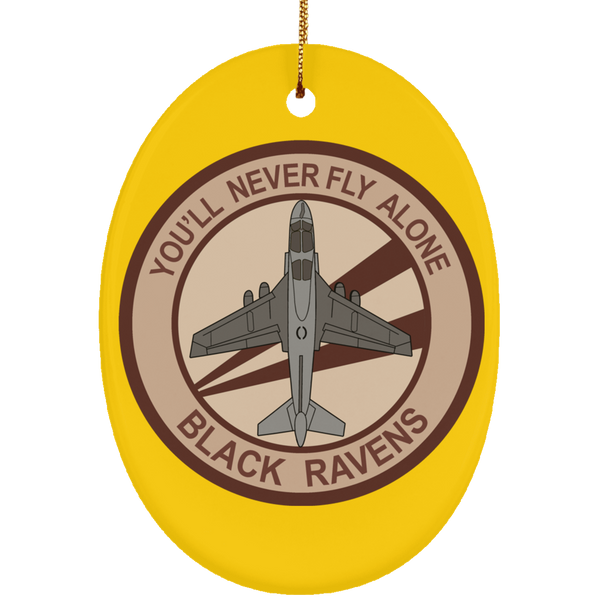 VAQ 135 2 Ornament - Oval