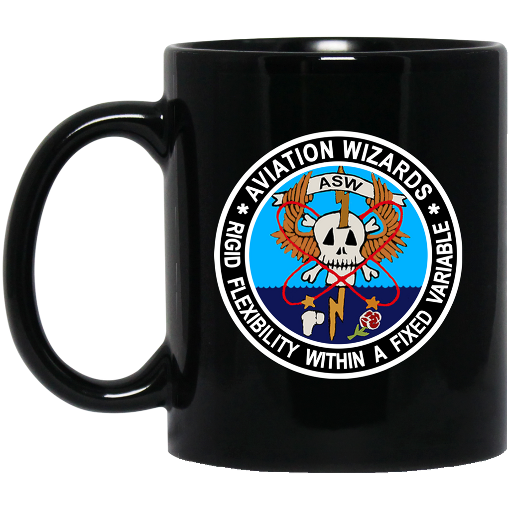 AW1 Black Mug - 11oz