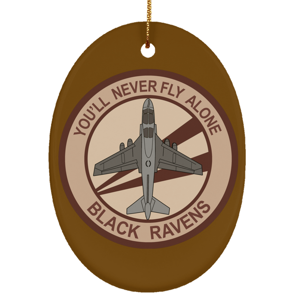 VAQ 135 2 Ornament - Oval