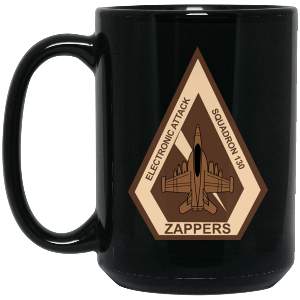 VAQ 130 5 Black Mug - 15oz