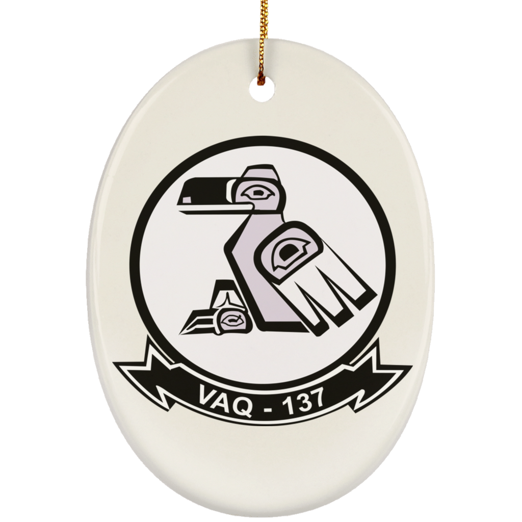 VAQ 137 1 Ornament - Oval