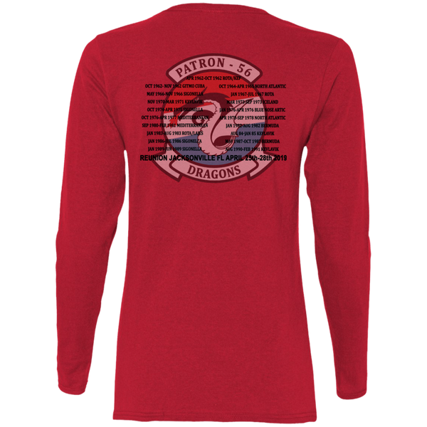 VP 56 6c Ladies' Cotton LS T-Shirt