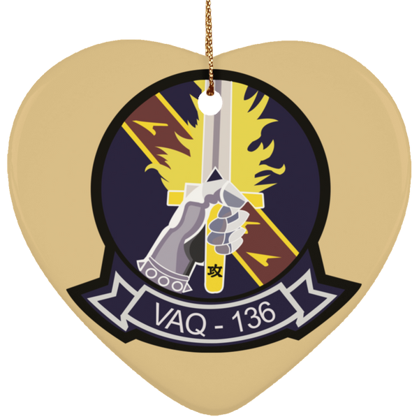 VAQ 136 1 Ornament - Heart