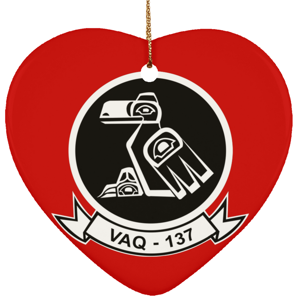 VAQ 137 3 Ornament - Heart