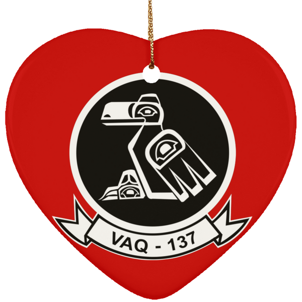 VAQ 137 3 Ornament - Heart