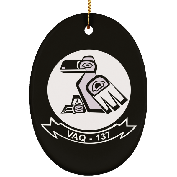 VAQ 137 1 Ornament - Oval