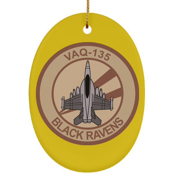 VAQ 135 6 Ornament - Oval