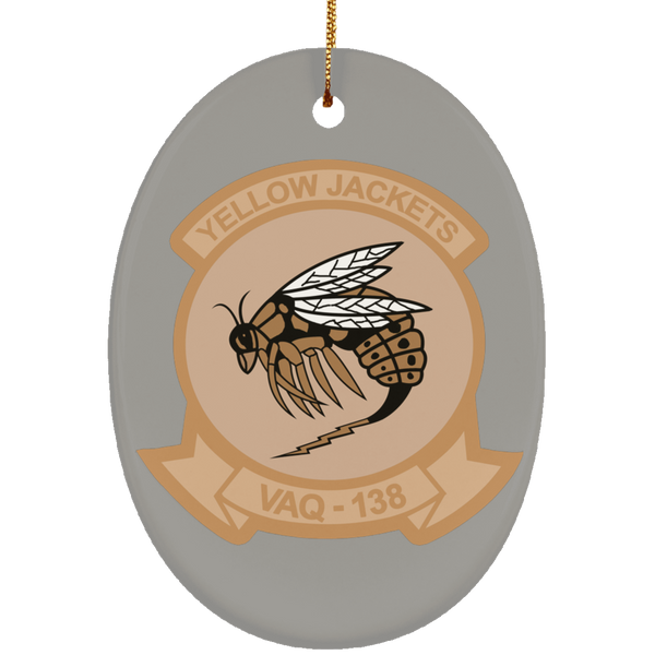 VAQ 138 2 Ornament - Oval