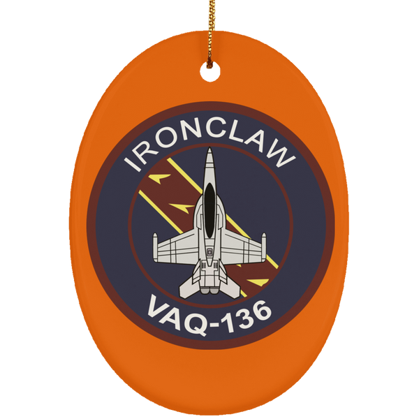 VAQ 136 5 Ornament - Oval