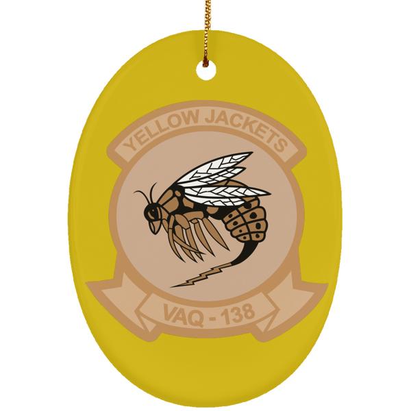 VAQ 138 2 Ornament - Oval
