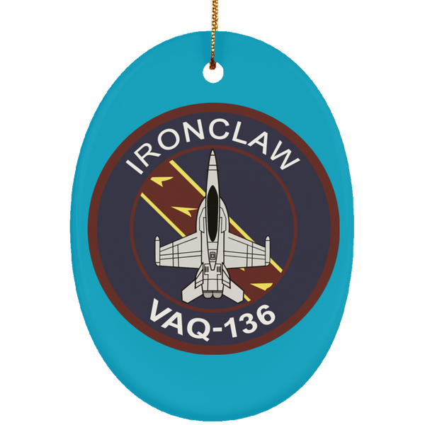 VAQ 136 5 Ornament - Oval