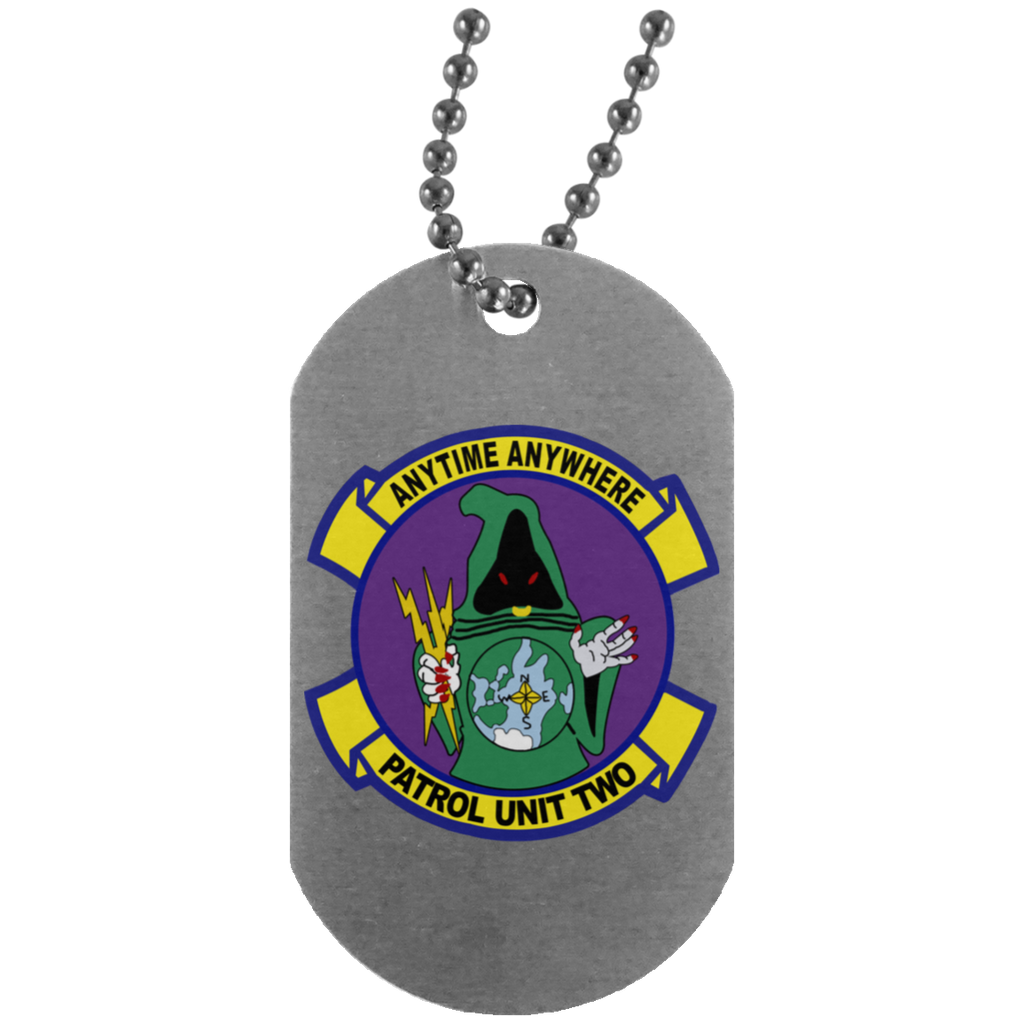 VPU 02 2 Dog Tag - Silver