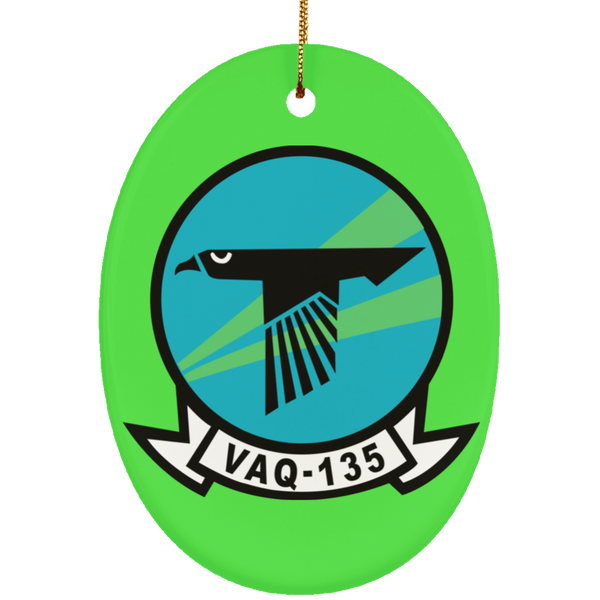VAQ 135 1 Ornament - Oval
