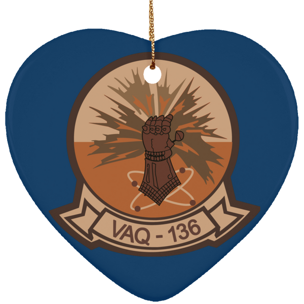 VAQ 136 2 Ornament - Heart