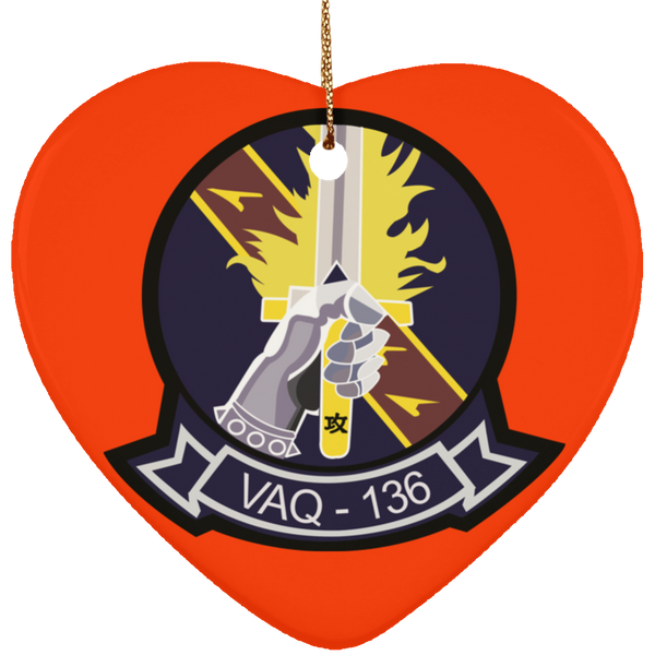 VAQ 136 1 Ornament - Heart