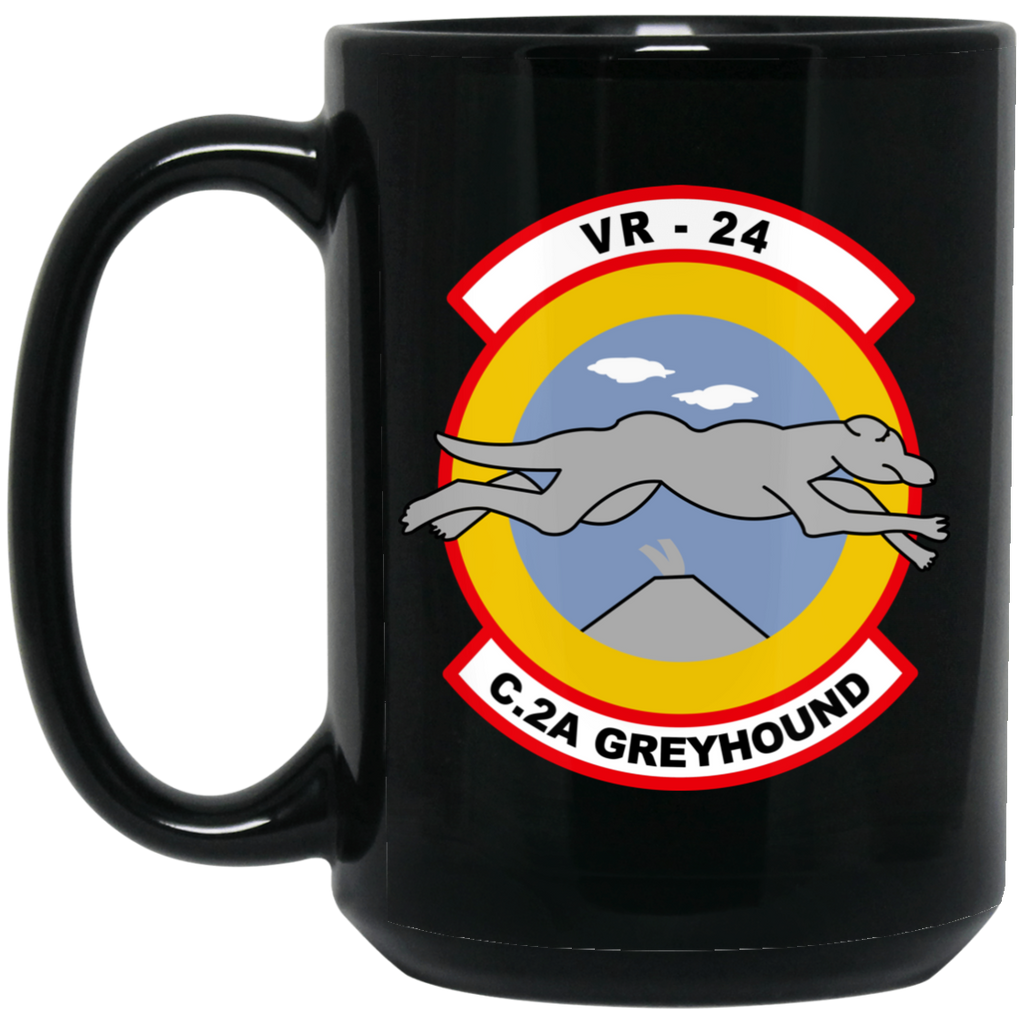 VR 24 5 Black Mug - 15oz