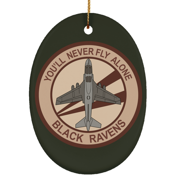 VAQ 135 2 Ornament - Oval