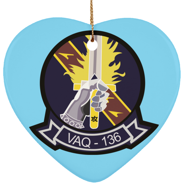 VAQ 136 1 Ornament - Heart