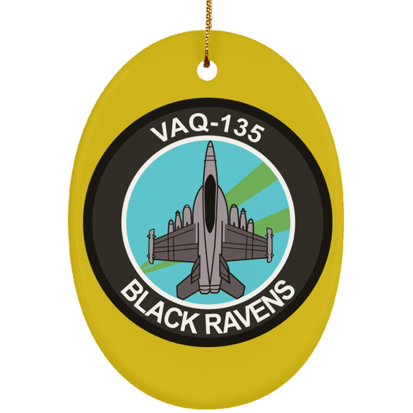 VAQ 135 5 Ornament - Oval