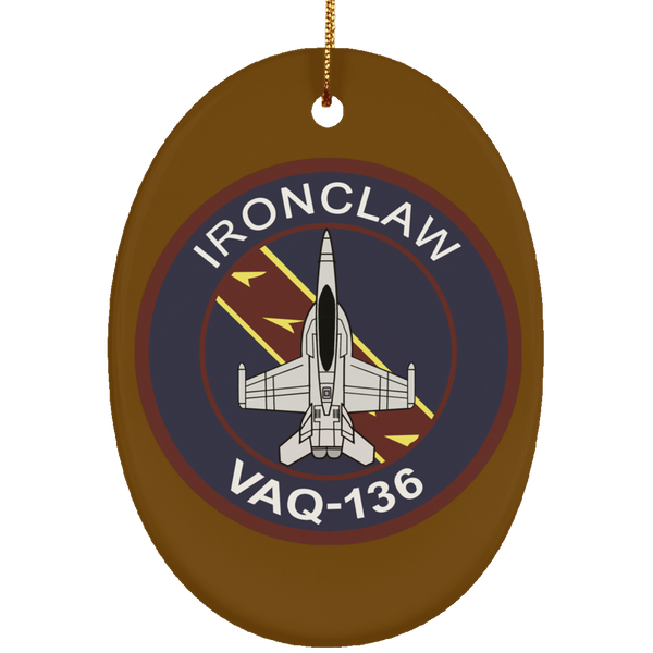 VAQ 136 5 Ornament - Oval